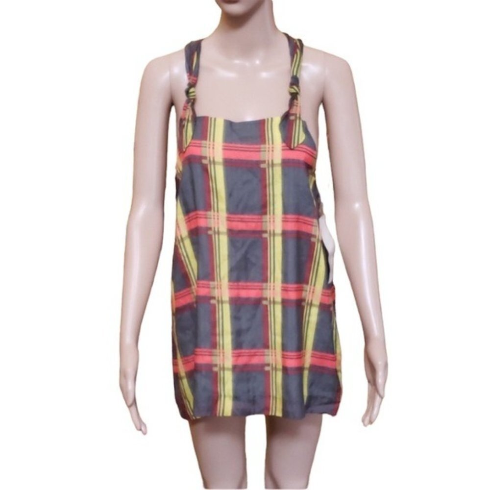 Homework plaid jumper size xs